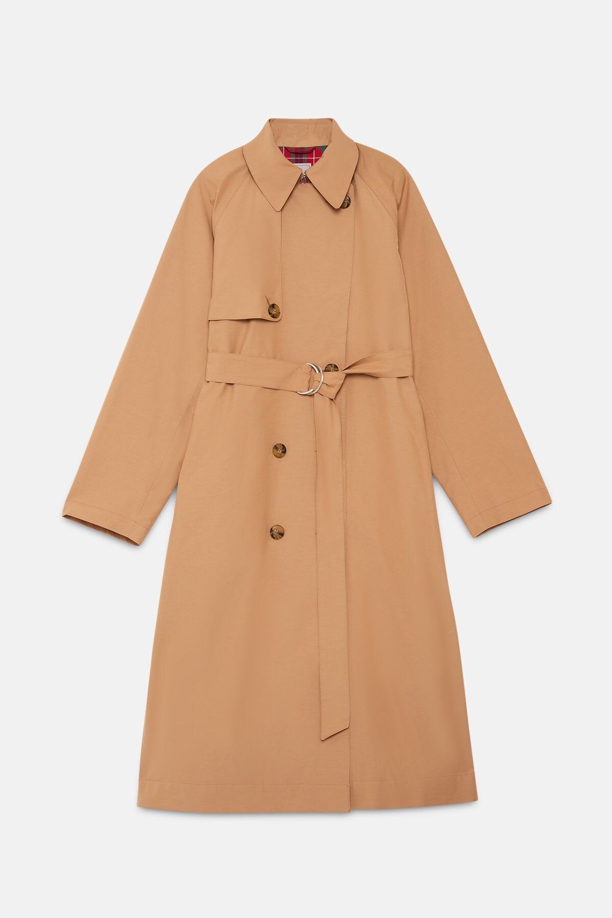 Belted Trench Arket Trenchcoat Womens Coat Beige Beige Classic