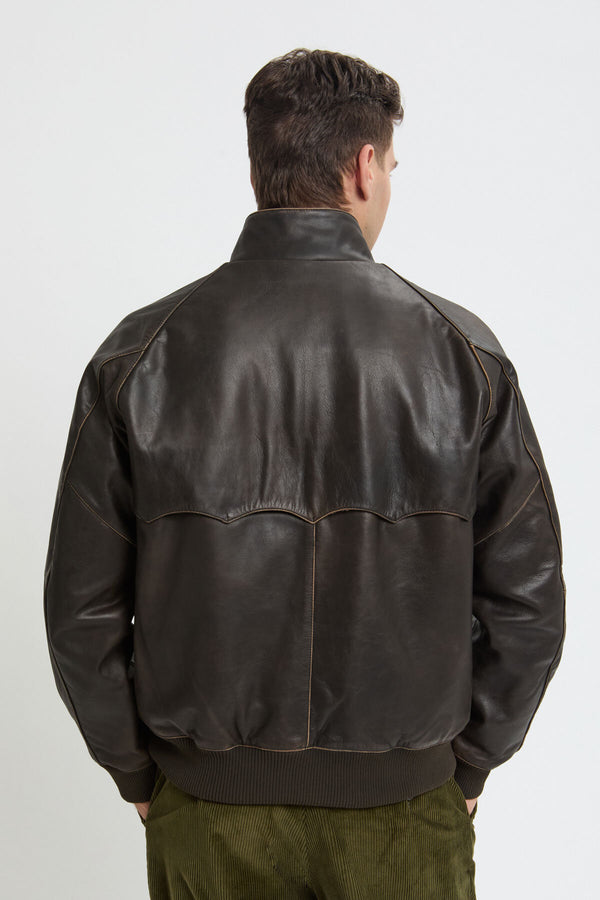 Veste G9 en cuir