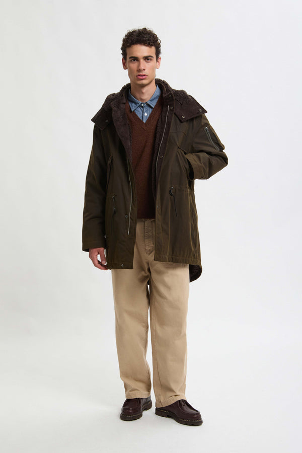 WAXED PARKA