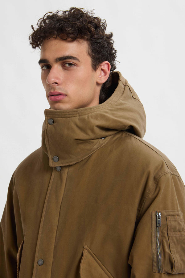 WAXED PARKA