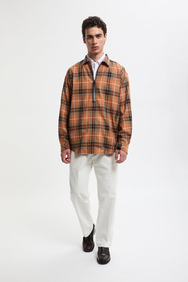 CHEMISE À CARREAUX N.HOOLYWOOD x BARACUTA