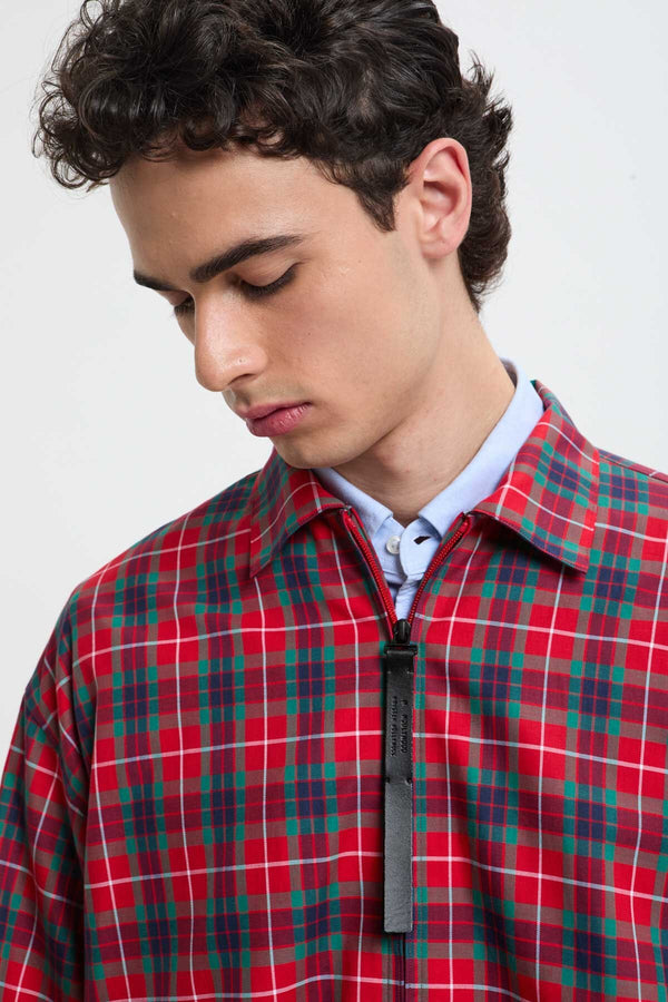 CHEMISE À CARREAUX N.HOOLYWOOD x BARACUTA