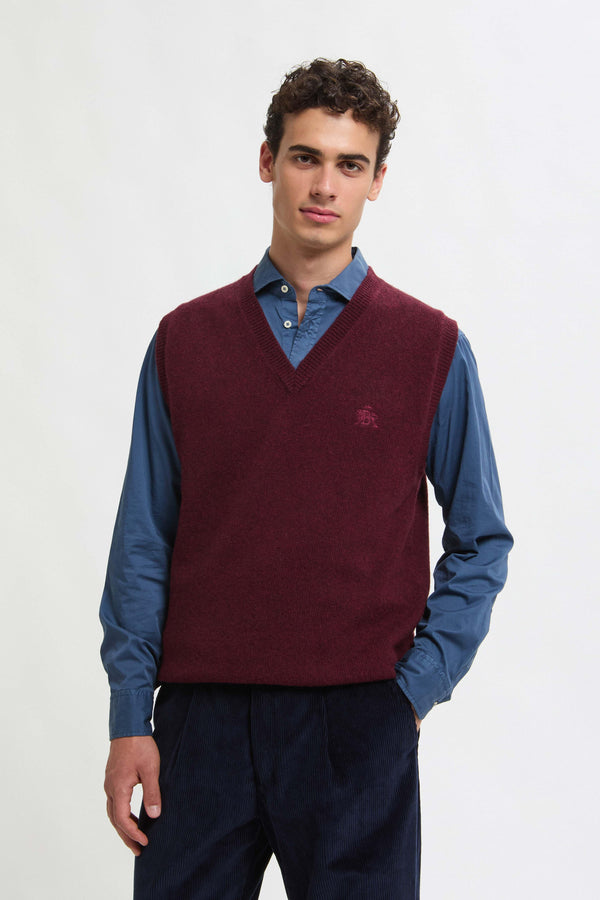 GILET IN LANA SHETLAND