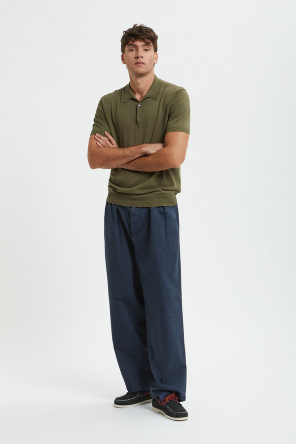 Canvas Garment Dyed Trousers