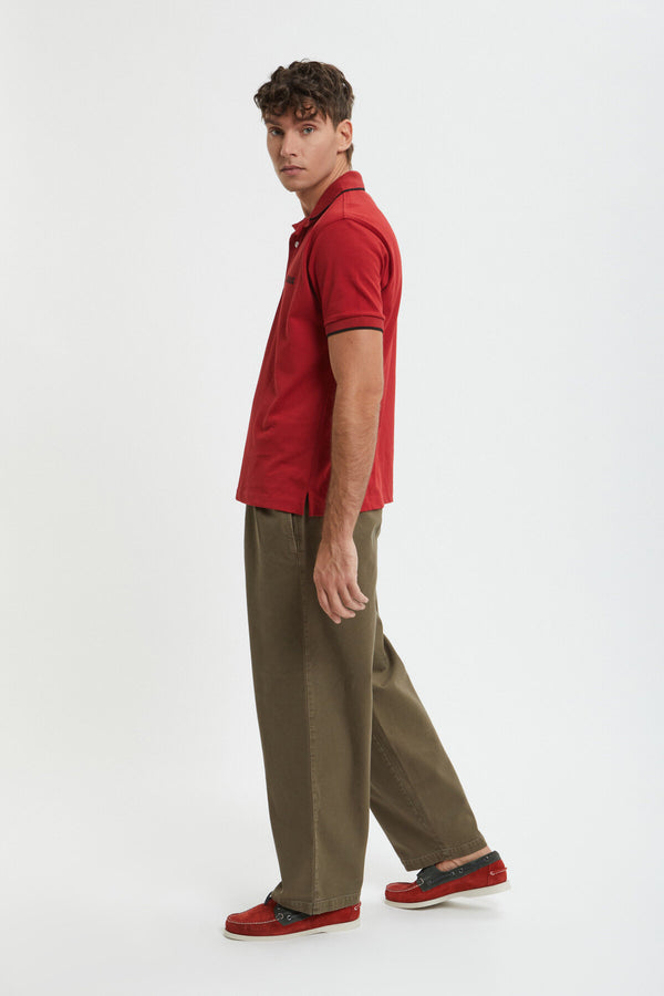 Pantaloni in Canvas Tinto Capo