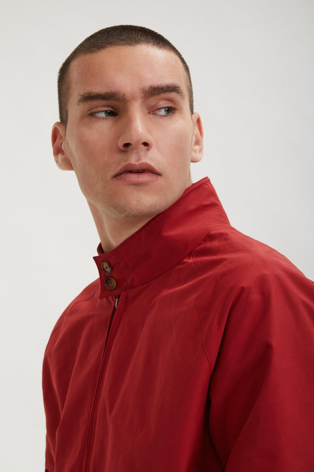 Baracuta g9 dark red top